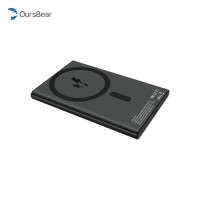 Wholesale Light Thin Slim Design 5000mah Magnetic Wireless Power Bank Fast Charging Pd20w Type-C Mini Powerbank